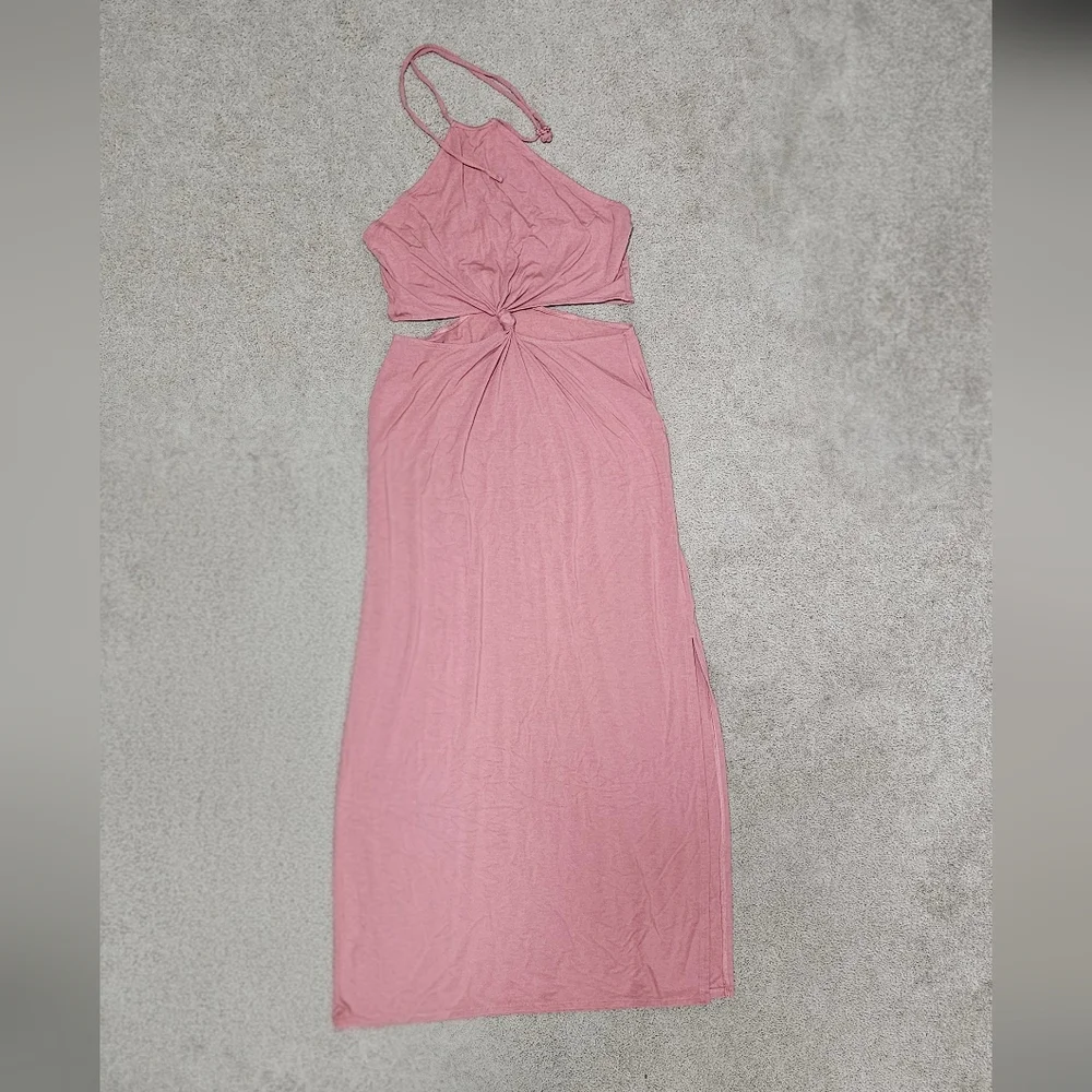 Abercrombie & Fitch Pink Maxi Dress